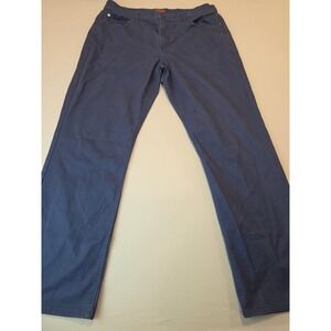 Red Ale by Alesbury Mens Navy Blue Relaxed Fit Stretch Pants 38x32 5Pocket Chino